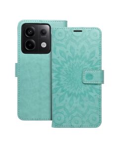 MEZZO Book case for XIAOMI Redmi Note 13 Pro 5G mandala green