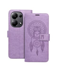 MEZZO Book case for XIAOMI Redmi Note 13 Pro 4G / POCO M6 Pro 4G dreamcatcher purple