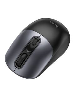 Wireless mouse Hoco 2 4G 1600 dpi GM28 black metal gray
