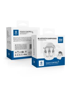Wireless earbuds Blue Star BK92 TWS white