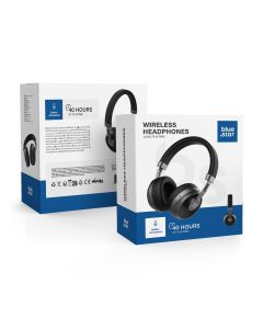 Wireless on ear headphones Blue Star BH02 black