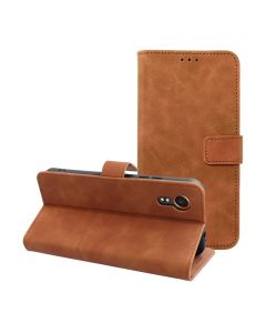 TENDER Book Case for SAMSUNG XCover 7 brown