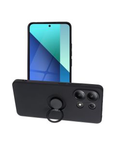 SILICONE RING case for XIAOMI Redmi Note 13 4G black