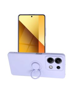 SILICONE RING case for XIAOMI Redmi Note 13 5G violet