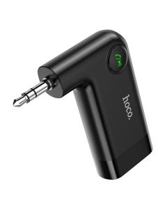 Wireless car receiver Hoco AUX E53 black
