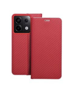 LUNA Book Carbon for XIAOMI Redmi Note 13 Pro 5G red