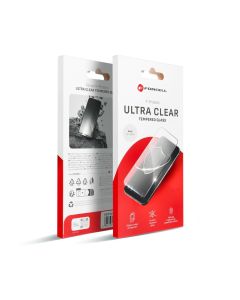 Forcell Ultra Clear Glass - for Iphone 13 / 16e (SE 4 2025) black