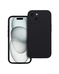 Case SILICONE 2mm for IPHONE 15 black