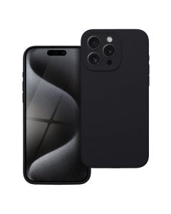 Case SILICONE 2mm for IPHONE 15 Pro Max black