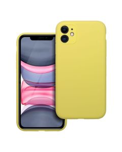 Case SILICONE 2mm for IPHONE 11 lemon