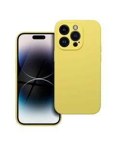 Case SILICONE 2mm for IPHONE 14 Pro lemon