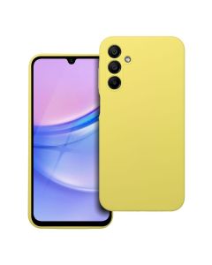 Case SILICONE 2mm for SAMSUNG A15 5G / A15 4G lemon
