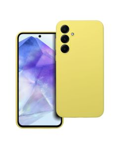 Case SILICONE 2mm for SAMSUNG A55 5G lemon