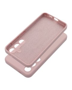 Case for Samsung S24 Silicone 2mm (camera protection) powder pink