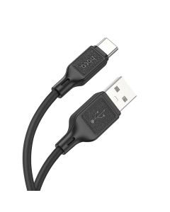 Cable USB A to USB C Hoco 3A 1 m X90 black