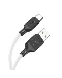 Cable USB A to USB C Hoco 3A 1 m X90 white