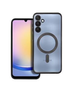 ELECTRO MAG COVER case compatible with MagSafe for SAMSUNG A25 black