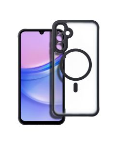 FULL MATTE MAG COVER case compatible with MagSafe for SAMSUNG A15 black