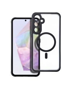 FULL MATTE MAG COVER case compatible with MagSafe for SAMSUNG A35 black