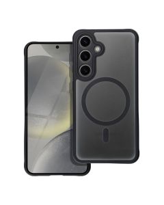 FULL MATTE MAG COVER case compatible with MagSafe for SAMSUNG S24 black