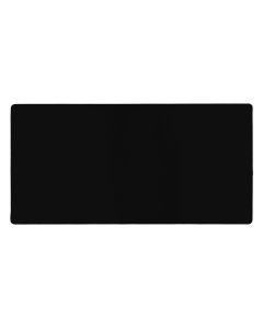Gaming mouse and keyboard pad 1200 x 600 x 2 mm black with stitching