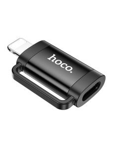 Adapter OTG Lightning to USB C Hoco 2A UA31B black