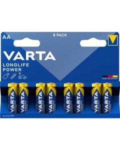 VARTA alkaline battery R6 (AA) Longlife Power 8 pcs
