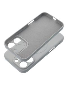 SILICONE MAG COVER case compatible with MagSafe for IPHONE 16 Pro titanium