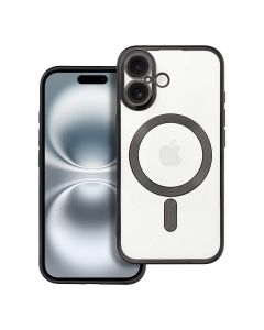 ELECTRO MAG COVER case compatible with MagSafe for IPHONE 16 black