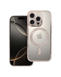 ELECTRO MAG COVER case compatible with MagSafe for IPHONE 16 Pro grey titanium