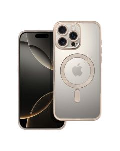 ELECTRO MAG COVER case compatible with MagSafe for IPHONE 16 Pro Max grey titanium