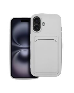 CARD case for IPHONE 16 white 