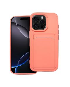 CARD case for IPHONE 16 Pro pink 