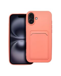 CARD case for IPHONE 16 Plus pink 