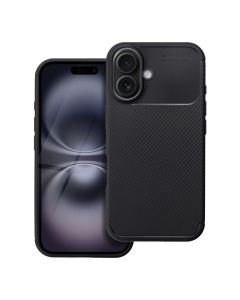 Case CARBON PREMIUM for IPHONE 16 black