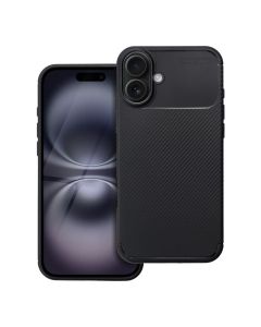 Case CARBON PREMIUM for IPHONE 16 Plus black