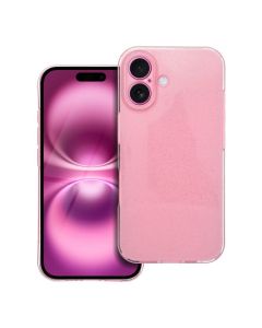 CLEAR CASE 2 mm BLINK for IPHONE 16 pink