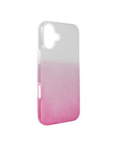 SHINING Case for IPHONE 16 Plus transparent pink