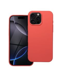 SILICONE case for IPHONE 16 Pro Max peach