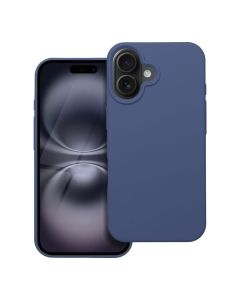 SILICONE case for IPHONE 16 blue