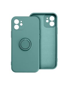 SILICONE RING case for IPHONE 16 Plus green