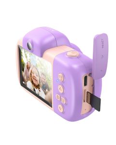 Digital kids camera Hoco 2MP 2 4 Full HD DV201 pink