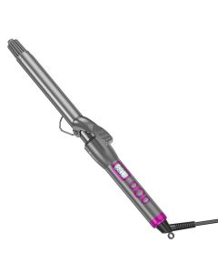 Curling iron Hoco with digital display HP43 gray