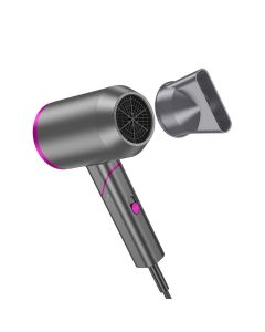 Hair dryer Hoco foldable HP13 Plus rose red