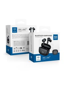 Wireless earbuds Blue Star AC20E TWS ANC + ENC black