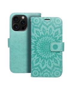 MEZZO Book case for IPHONE 16 Pro mandala green