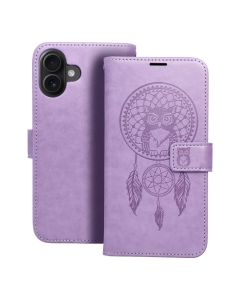MEZZO Book case for IPHONE 16 Plus dreamcatcher purple