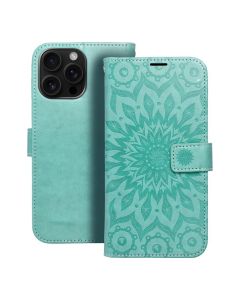 MEZZO Book case for IPHONE 16 Pro Max mandala green
