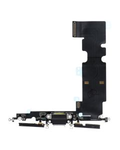 Charging flex USB for IPHONE 8 Plus black (used)