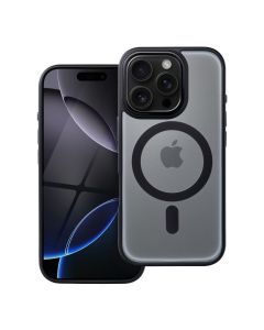 MATTE MAG COVER case compatible with MagSafe for IPHONE 16 Pro black